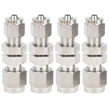 Imagem de Compra Maluca 4 peças conector anteparo, ajuste de compressão de proteção ambiental, tubo convexo prático CWall e quadro ($(nextDelivery64)