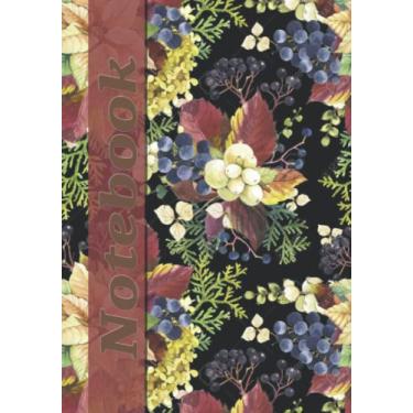 Imagem de Flower Notebook: Сute Flower Notebook Wide-Line, 7" x 10" 100 pages Hardcover. For Children, Teens and Adults (Composition Notebooks)