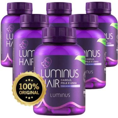 Imagem de Luminus Hair Caps Cabelo Pele E Unha 180 Dias