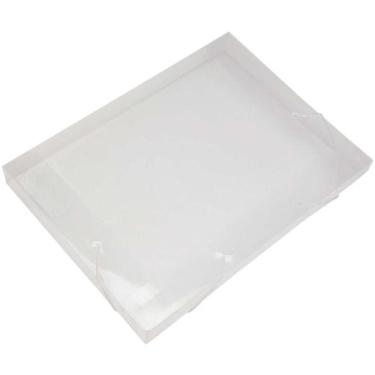 Imagem de Pasta Aba Elastica Plastica Oficio 40mm Cristal Soft - Polibras