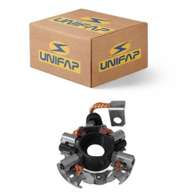 Imagem de Porta Escova Motor Partida Fiat Palio Siena Uno 12V Unifap
