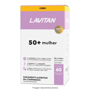 Imagem de Lavitan 50+ Mulher - 60 Comprimidos Cimed