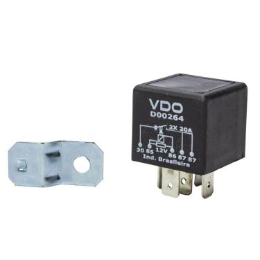 Imagem de Relé Auxiliar Duna Elba Fiorino Premio Uno 20A - VDO - D00264