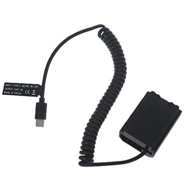 Imagem de Bateria NP-FZ100 Adaptador de acoplador Mola de substituição para câmera A6600 A7C A7RIV Np-fz100 Carregador de bateria Mola Cabo de alimentação