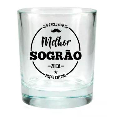 Imagem de Copo Whisky Personalizado Uso Exclusivo do Melhor Sogrão