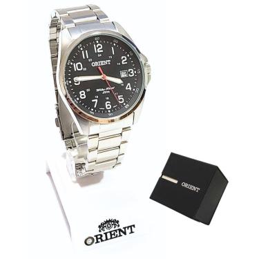 Imagem de Relógio Orient Masculino Analógico Prateado MBSS1155A D2SX