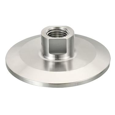 Imagem de PATIKIL Adaptador de três braçadeiras TC de 2,5 polegadas, conexões Tri-Clover para NPT Adaptador de rosca fêmea de 0,6 cm Aço inoxidável 304 para alimentos e bebidas lácteas, 64 mm