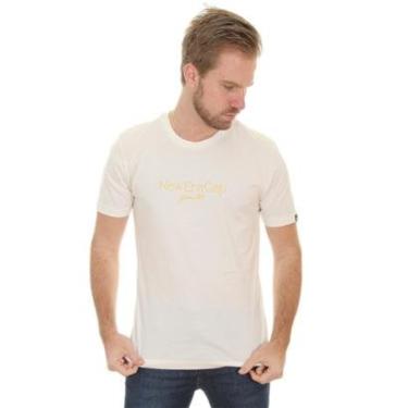 Imagem de Camiseta New Era Masculina Regular Classic Cap Off-White-Masculino