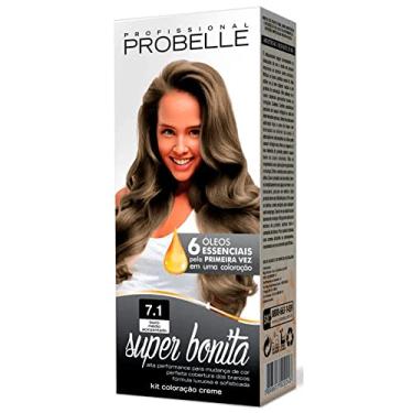 Imagem de Probelle Profissional Tinta Super Bonita 7.1 Louro Medio Acinzentado