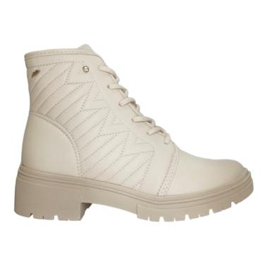 Imagem de Bota Coturno Feminina Dakota Salto Baixo Tratorado Moda G9575 (Nude, BR, Adulto, Numérico, 36)