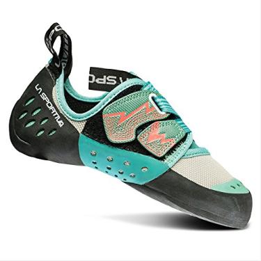 Imagem de La Sportiva OXYGYM Tênis de escalada feminino, Mint / Coral, 5