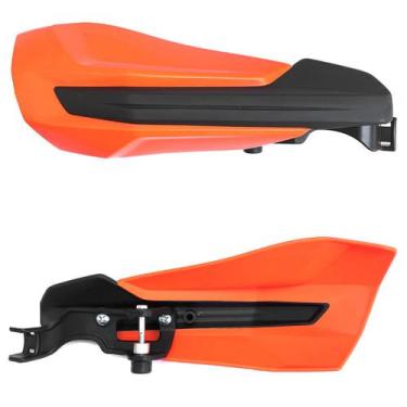 Imagem de Par Protetor Mão Amx Snake Ktm 250/300/350/450 Beta 250/300, Laranja