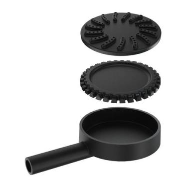 Imagem de Queimador Palmatoria Pequeno Completo de Alta Pressão 13cm - Libaneza