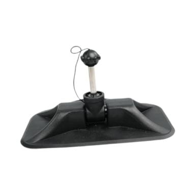 Imagem de rockible Pás Fixas Quadro Oarlock Fácil de Usar e Instalar Base de Pá de Bloqueio de Remos Conveniente para Caiaque Bote de Borracha Barco Inflável