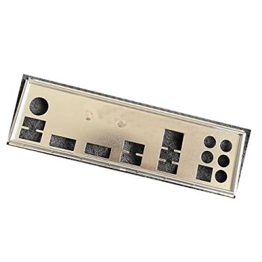 Imagem de JINWEI I/O escudo IO placa mãe suporte de substituição para placas-mãe ASUS PRIME Z490-P e Z490-PRO GAMING