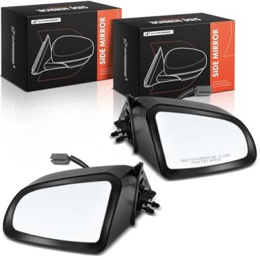 Imagem de A-Premium Par (2) Espelho retrovisor elétrico do lado do motorista e do passageiro - compatível com Ford Tempo & Mercury Topaz, 1988-1994 - Não aquecido, não dobrável, espelho retrovisor externo preto