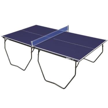 Imagem de Mesa de Tênis De Mesa com Rodízio e tampo de MDF 15mm Klopf Cód. 1007