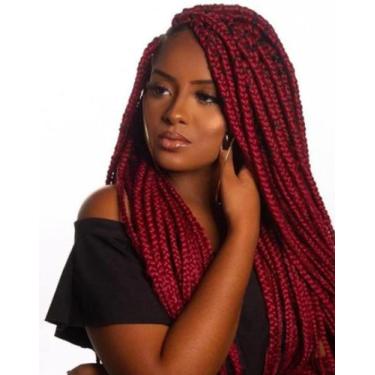 Imagem de Cabelo Super Jumbo 400g 90cm Box Braid - HIPER X Vermelho- HPX