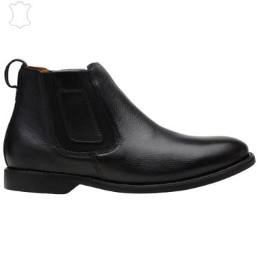 Imagem de Botina Masculina Laceli em Couro Legítimo Anatômica - Laceli Calçados 