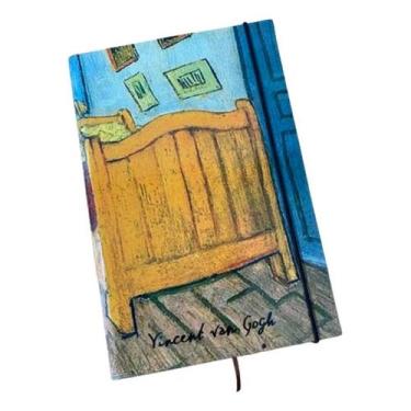 Imagem de Caderno Sketchbook Grande - Capa Quarto em Arles - Van Gogh - 21x14cm 