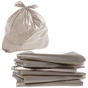 Imagem de Saco De Lixo 400 Litros Transparente Resistente 15 Unidades - HIGIPACK