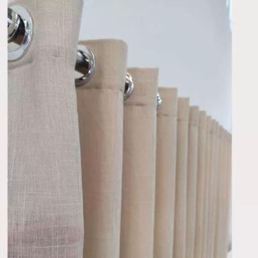 Imagem de Cortina Linho Com Blackout Ilhós Argola 5,00x2,60 - Salvatex Confecçõe