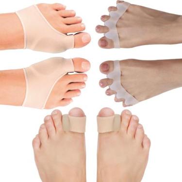 Imagem de Kit 3 Pares Protetor Corretor Joanete alivio da dor Cód-99 - SWG, BEGE