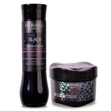 Imagem de Kit Intensificador do tom Cabelos Pretos Hidrabell