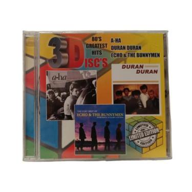 Imagem de Cd 3disc's 80's greatest hits a-ha duran duran echo & the bunnymen - C