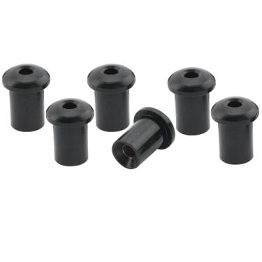 Imagem de Musiclily Pro 5mm Buchas Cordas de Aço Superiores para Guitarra, Preta(6 Peças)