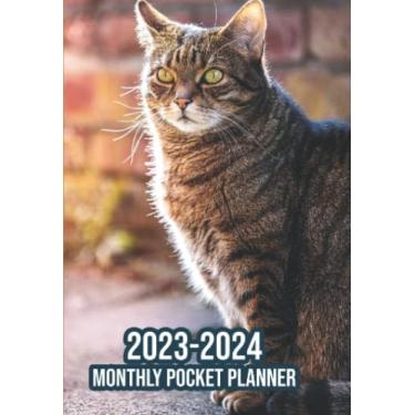 Imagem de 2023-2024 Monthly Pocket Planner: Small Monthly Planner 24 Months January 2023 to December 2024 | Appointment Schedule Organizer Calendar with Federal Holidays, To do list, Contact, Birthday & More