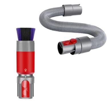 Imagem de Escova autolimpante prática sem arranhões e mangueira de extensão flexível para aspirador sem fio Dyson GEN5 G5 V15 V11 V10 V8 V7, conjunto de acessórios de substituição de limpeza perfeito para