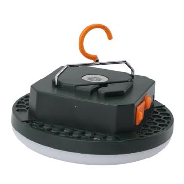 Imagem de Lanterna de Acampamento LED Ultra Brilhante Com Bateria Recarregável de 7500mAh, 4 Modos de Luz Luz de Acampamento de Emergência para Ambientes Internos e Externos (luz amarela)