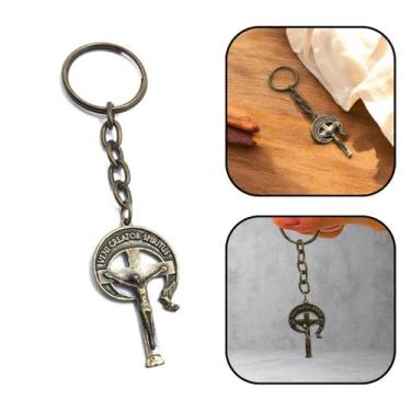 Imagem de Chaveiro Crucifixo RCC Ouro Velho - FORNECEDOR 6