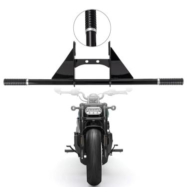 Imagem de Kinglemc Barra De Proteção De Motor Flat-Out Bar Crash Bar Highway Bar Para Harley Davidson Sportster Iron 883 Xl883N 09-22;1200 Custom Xl1200C 04-22;Roadster Xl1200R 883 '04-08; Superlow Xl1200T 1