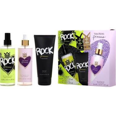 Imagem de Água De Cheiro Feminino Vera Wang Variety Rock Princess Fragrance Mist 250 Ml&Gel Banho 200