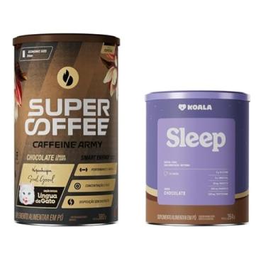 Imagem de Kit Supercoffee Sabor Lingua de Gato Economic Size + Koala Sleep 264g Sabor Chocolate