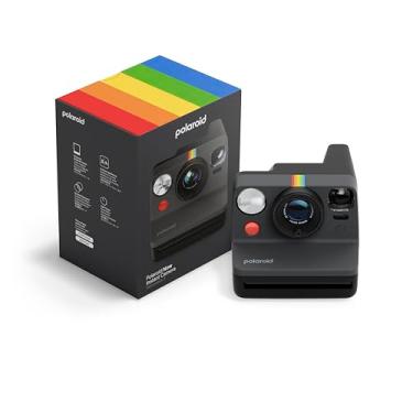 Imagem de Polaroid Câmera instantânea Now 3rd Generation I-Type - Preta - Somente câmera sem filme (9154)