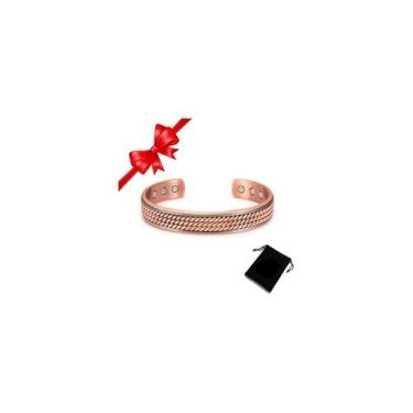 Imagem de Pulseira Magnética de Cobre para Terapia da Artrite