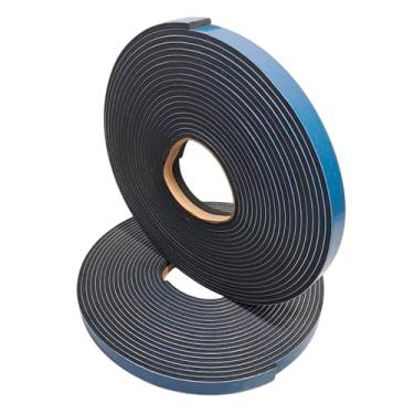 Imagem de Fita Adesiva Cola Vedação Janela Porta 20 X 4 mm - 100 Metros Borrachas Londrina
