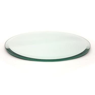 Imagem de Bandeja Redonda Espelhada Decorativa Cozinha Lavabo Sala 12c - Flash