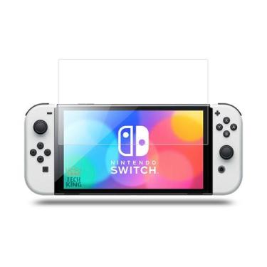 Imagem de Película De Vidro Nintendo Switch Oled Anti-risco/ Arranhões - TECH KI