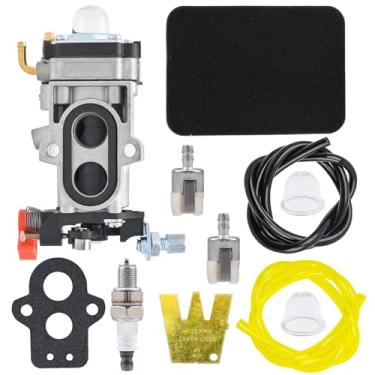 Imagem de NIMTEK Carburador com filtro de ar para Husqvarna 350BT 150BT 350BF 150BF Mochila soprador de folhas Substituir Walbro WYA-79 com filtro de linha de combustível de lâmpada de primer