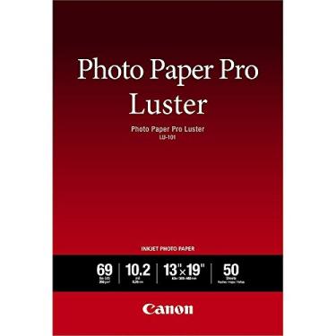 Imagem de Canon LU-101 Papel fotográfico brilhante 33 x 48 cm (50), 33 x 48 cm (50 folhas)