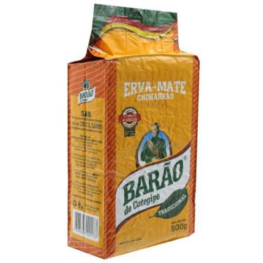 Imagem de Erva Mate Chimarrão Vácuo Tradicional Barão Cotegipe 500 Gr