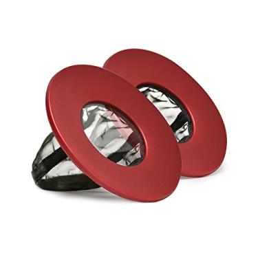 Imagem de Primula Brew Buddy – Filtro portátil de malha fina, reutilizável, lavável na lava-louças, café ou chá em qualquer intensidade, ideal para viagens ou acampamento, vermelho, pacote com 2