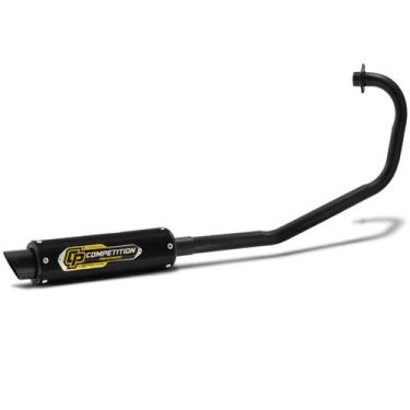 Imagem de Escapamento pro tork competition curva preta titan 150 ks/es 2004/08, 