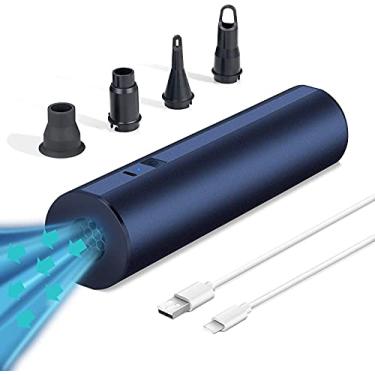 Imagem de BEAUTYOVO Bomba De Ar Elétrica Para Infláveis Piscina, Enchimento Rápido Colchão, Cama Inflável Portátil Sem Fio Com Bateria Recarregável, Brinquedos Flutuantes, Bola Ioga