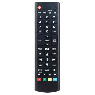 Imagem de AKB75095376 Controle remoto de substituição adequado para LG 4K UHD Hospitality TV 43UT640S0UA 49UT340H0UA 49UT347H0UA 49UT640S0UA 50UT340H0UA 55UT340H0UA 55UT342H0UC 55UT34776 H0UA 55 UT640S0UA