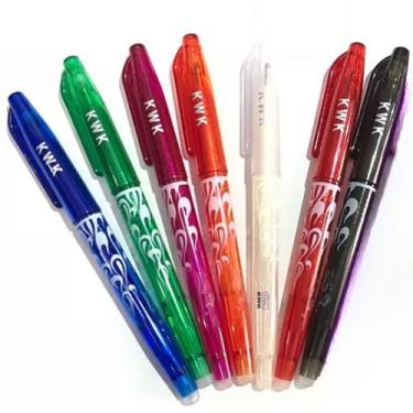 Imagem de Kit 6 Canetas Fantasminha Magica Apaga com Ferro Borracha 0.7mm - 6 Co